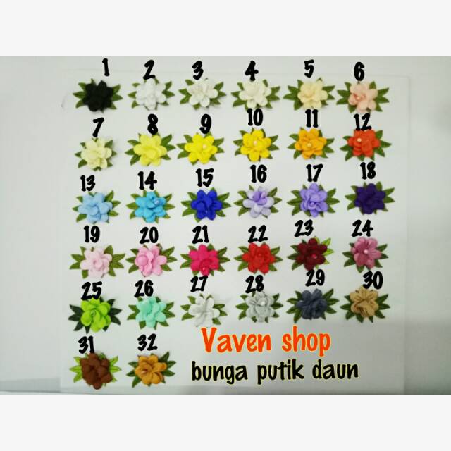 APLIKASI BUNGA PUTIK DAUN