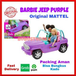 barbie jeep purple