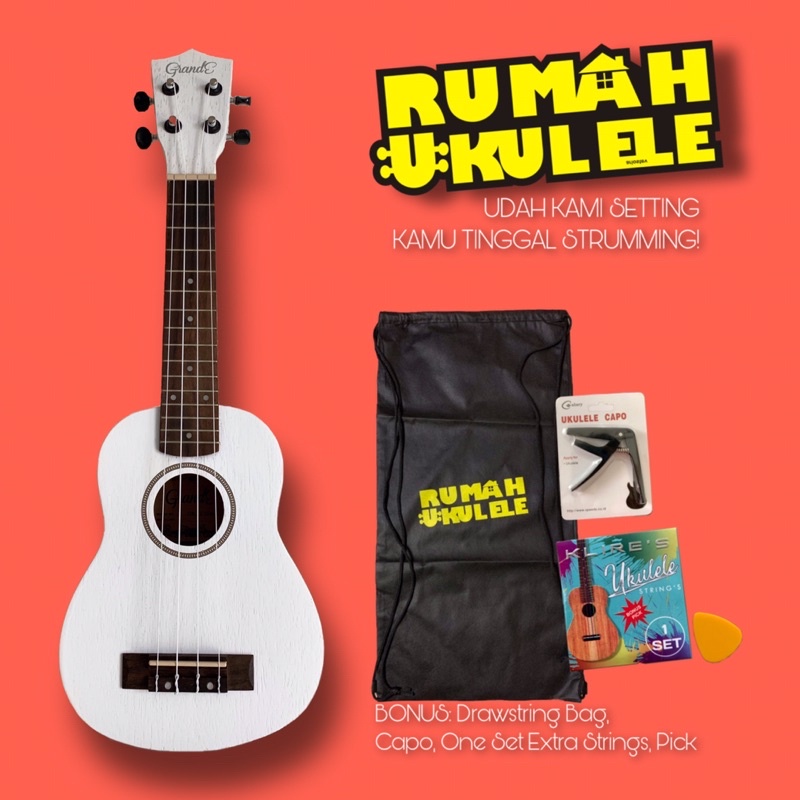COWBOY UKULELE PUTIH SOPRAN