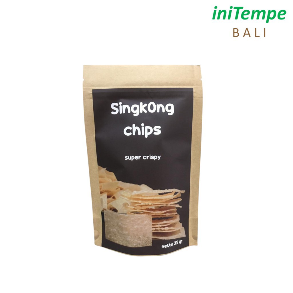 

iniTempe Bali Crispy Cassava Chips Rasa Sea Salt 35gr