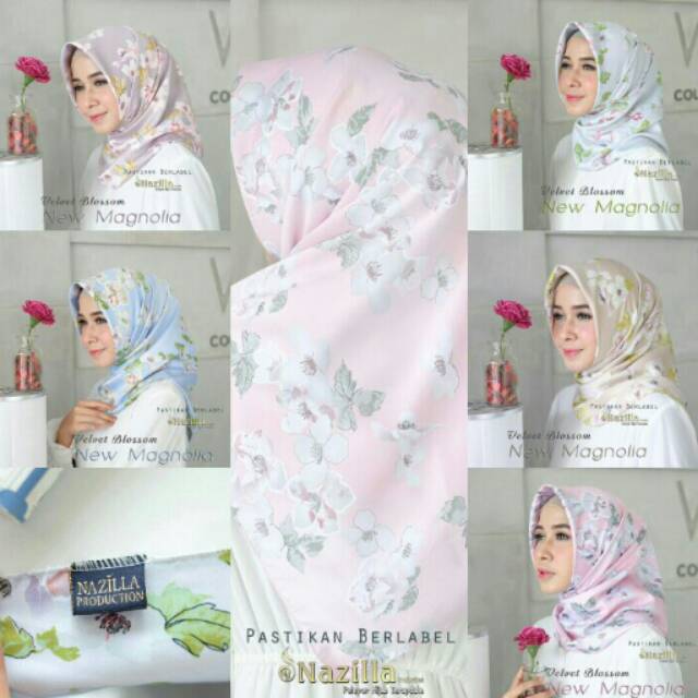 Hijab / Jilbab Segi empat ORIGINAL by NAZILLA