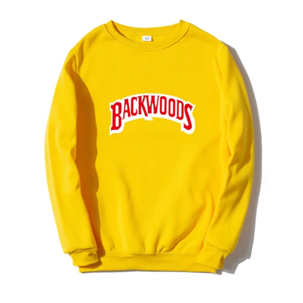 BACKWOOD Basic Sweater II BACKWOOD Sweater Crewneck II Sweatshirt SIZE M - XL ( Pria &amp; Wanita / Anak &amp; Dewasa )