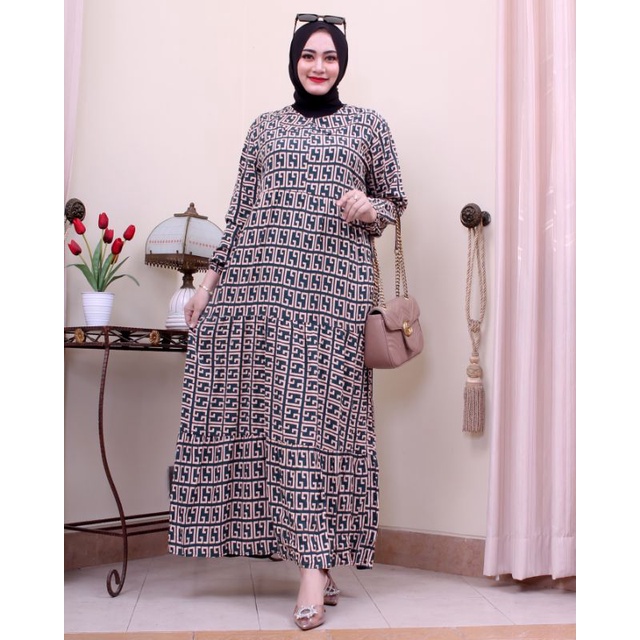 [ BISA COD ] DASTER ARAB | DASTER LENGAN PANJANG | DASTER DUSUN MOTIF TERBARU