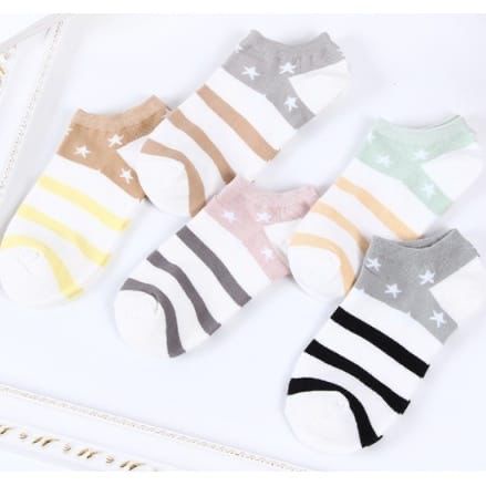 KAOS KAKI PENDEK SEMATA KAKI MOTIF LUCU | SHORT ANKLE CUTE SOCKS [SWEETSPACE]