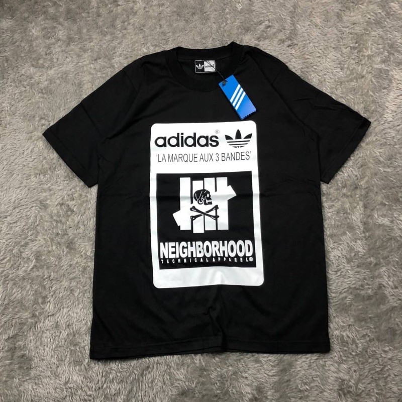 BAJU | KAOS ADIDAS NEIGHBORHOOD BLACK