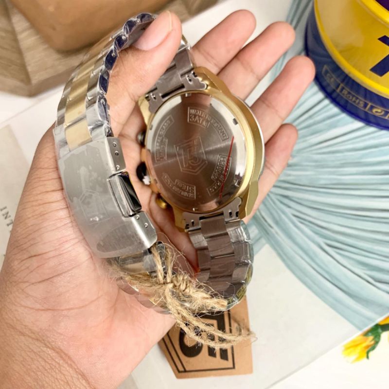 jam tangan pria ORIGINAL ROUTE T5 free box kaleng T5 ( H3804G)