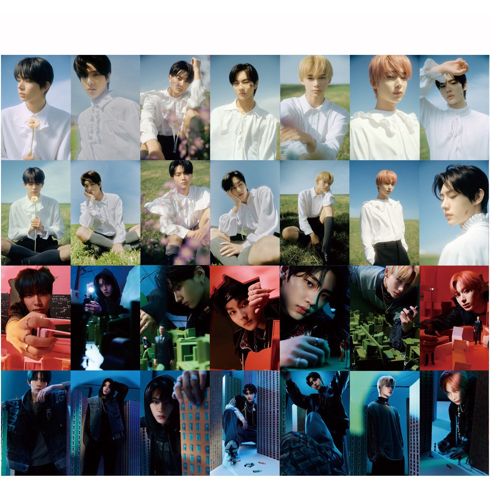 55pcs/set KPOP ENHYPEN DIMENSION : ANSWER Lomo Cards Photocard HD Collectibles for Fans