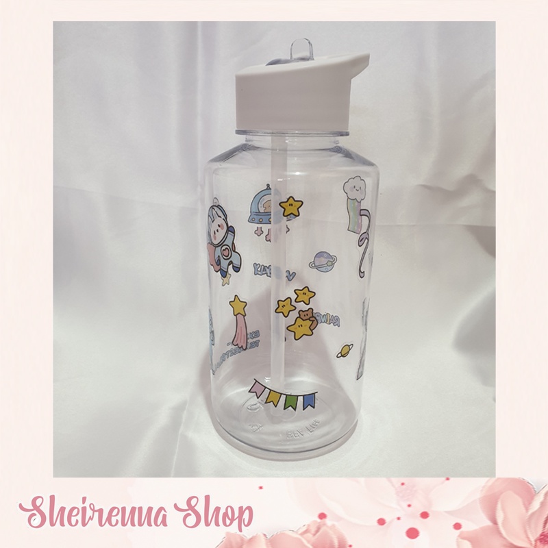 Tumbler 1L | Botol Minum 1 Liter | Deco Your Own Tumbler