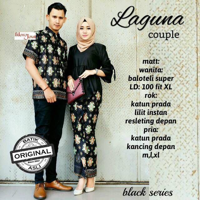 BatikAsli Original Batik Couple  Exclusive Setelan Batik 