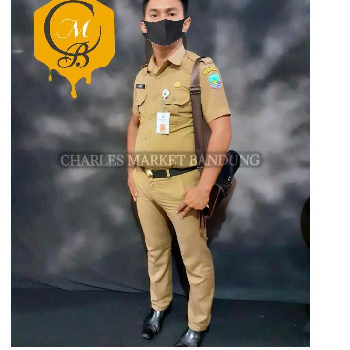 [PRODUK 9TEOV] PNS SETELAN SERAGAM PNS COKLAT - SETELAN PNS SERAGAM COKLAT - SETELAN COKLAT SERAGAM 