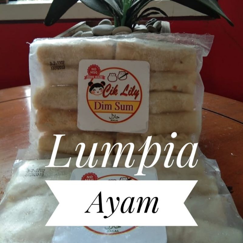 

Lumpia Ayam Ciklily isi 10pcs