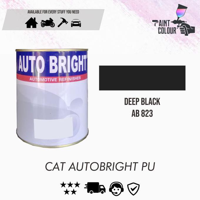 

Kualitas Terbaik] Cat Pu Autobright - Deep Black Ab 823