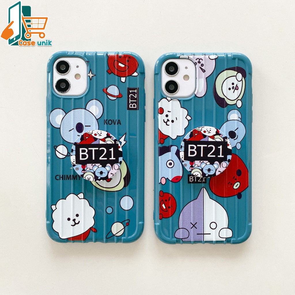 SS263 Softcase Popsocket KARTUN Vivo Y83 Y20 Y21s Y12s Y20s Y30 Y50 Y30i CS2413