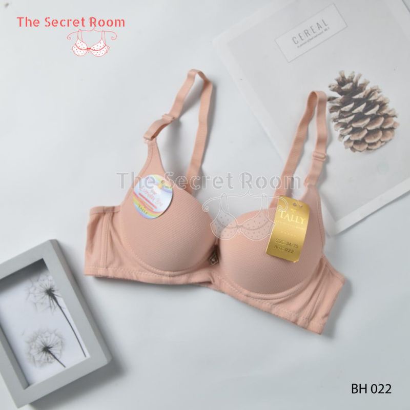 TALLY BRA BH 022 | CUP B | ADA KAWAT | BUSA SEDANG | SIZE 34-38