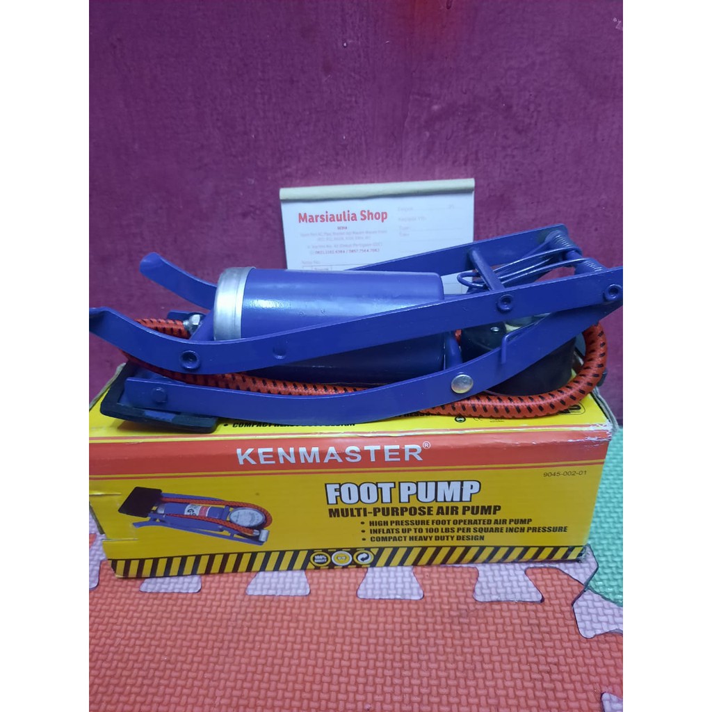 Kenmaster Foot pump - Kenmaster Pompa angin injak pompa sepeda mobil motor