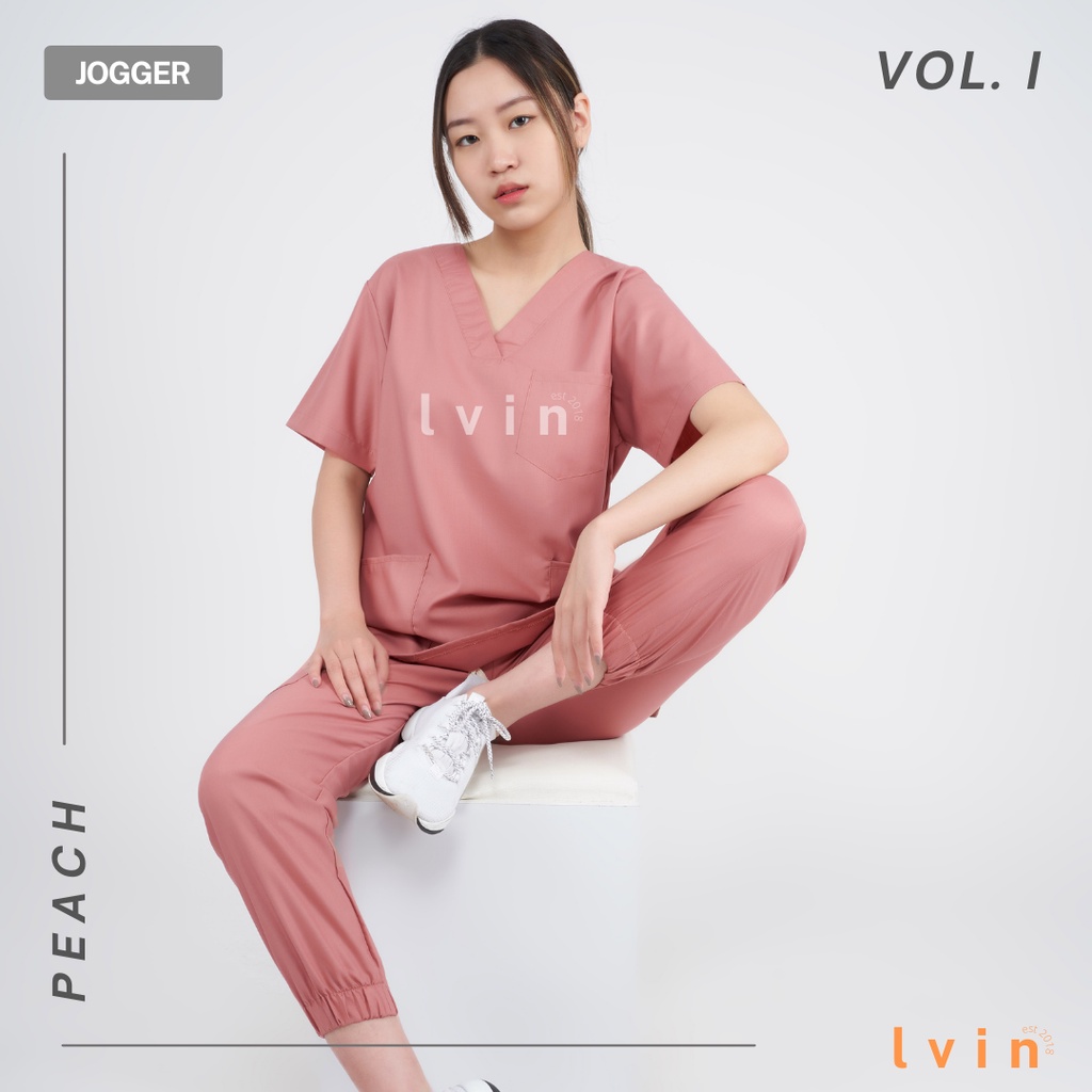 [ Lvin ] Vol I - Baju OKA Joger / Baju Jaga / Set Baju Celana Jaga Oka / Dokter Lengan Pendek / Baju OK / Classy Series