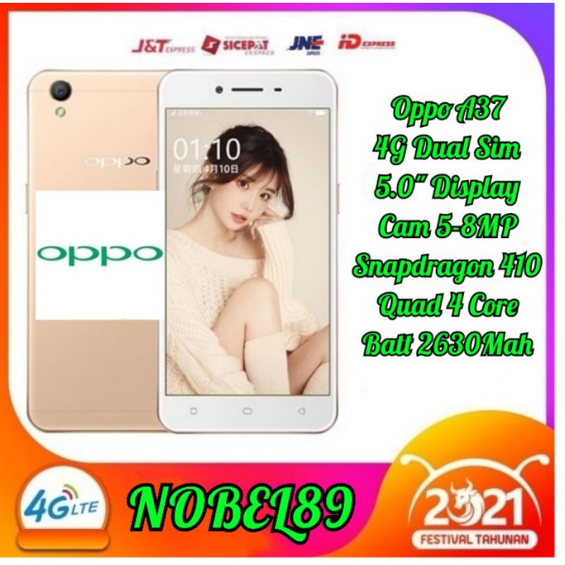 OPPO A37 RAM 2GB Internal 16GB