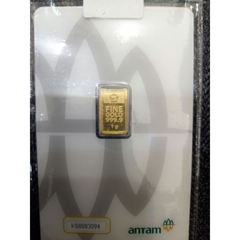 LOGAM MULIA ANTAM 1 GRAM, LM ANTAM 1 GRAM, LM EMAS 1 Gr, LM GOLD 1 Gr REDMARK RM CERTIEYE