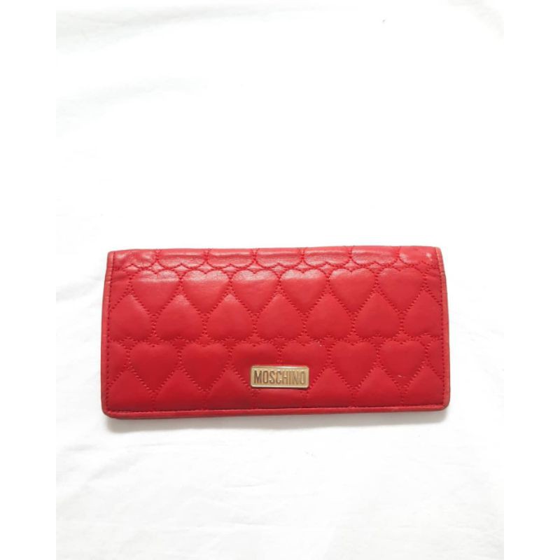 Moschino Quilted Wallet Second