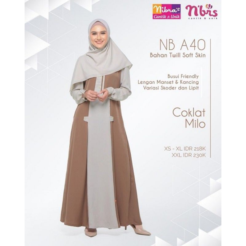 gamis nibras NB A40