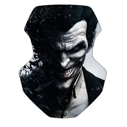 Decal Stiker Visor Motor Honda Adv 150  / ADV 160 Joker Hitam Putih