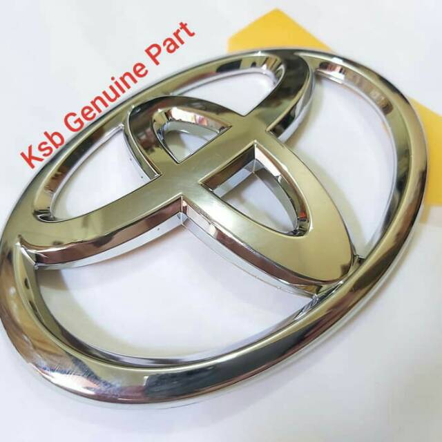 Emblem Logo Ganti Toyota Agya Depan Burung Garuda Original Ori Asli