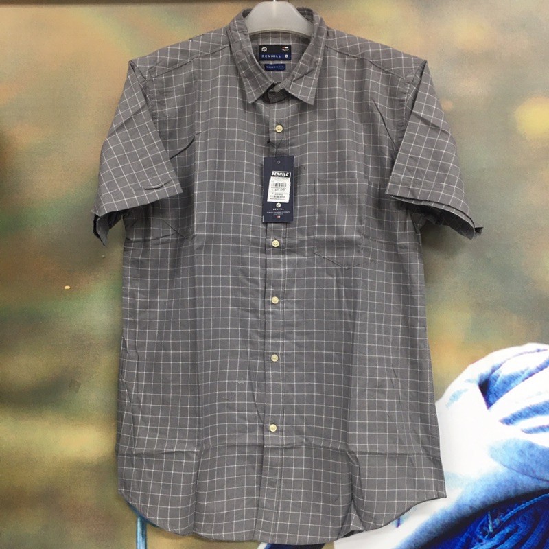 Benhill / Kemeja Flanel / Kemeja Lengan Pendek Peia