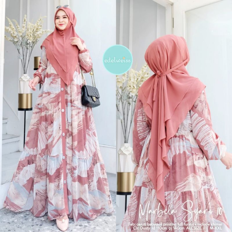 MARBELA SYAR'I# 9#10 BY EDELWEISS ORIGINAL
