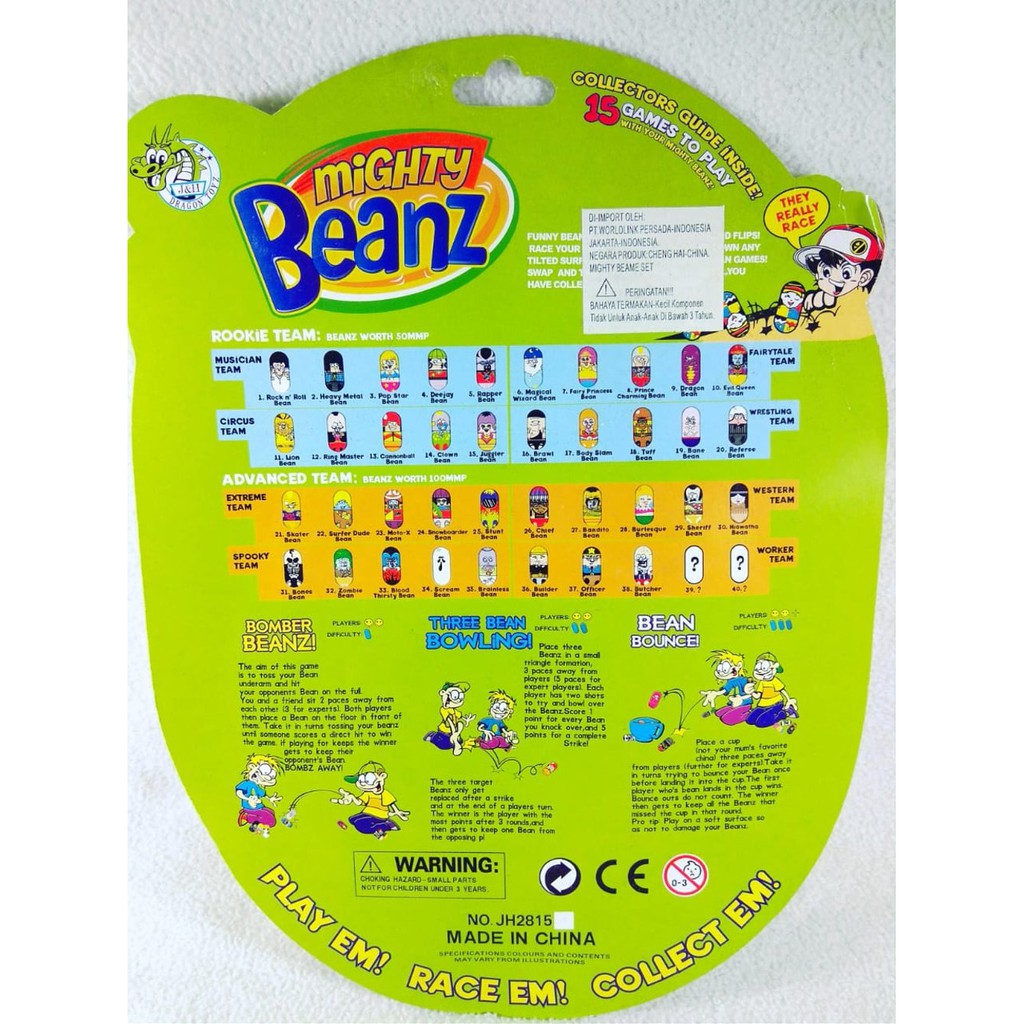 [Ready Stok]  Mighty Beanz terlaris