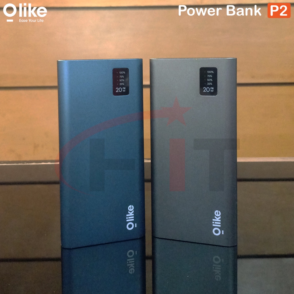 Olike PowerBank 10000mAh 3A Dual Output Port USB &amp; Type-C Original