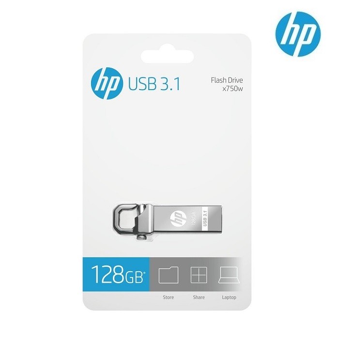 Flash Disk / Flashdisk HP X750W 128GB USB 3.1