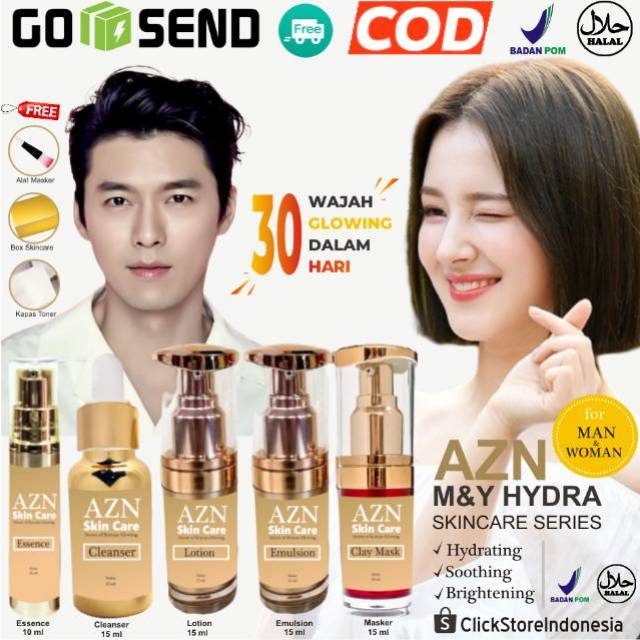 Paket Skincare Korea Skin Care Perawatan Pemutih Wajah Glowing Untuk Cowok Pria Wanita Remaja Bpom Shopee Indonesia