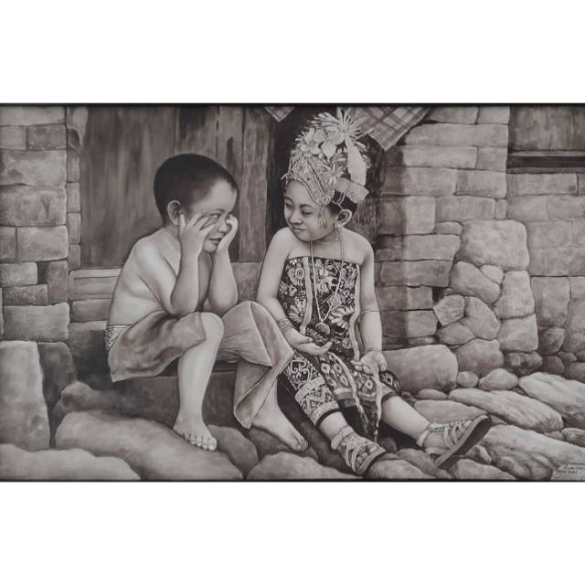 Jual Lukisan Tradisi Bali Lukisan Bali Lukisan Indah Shopee Indonesia