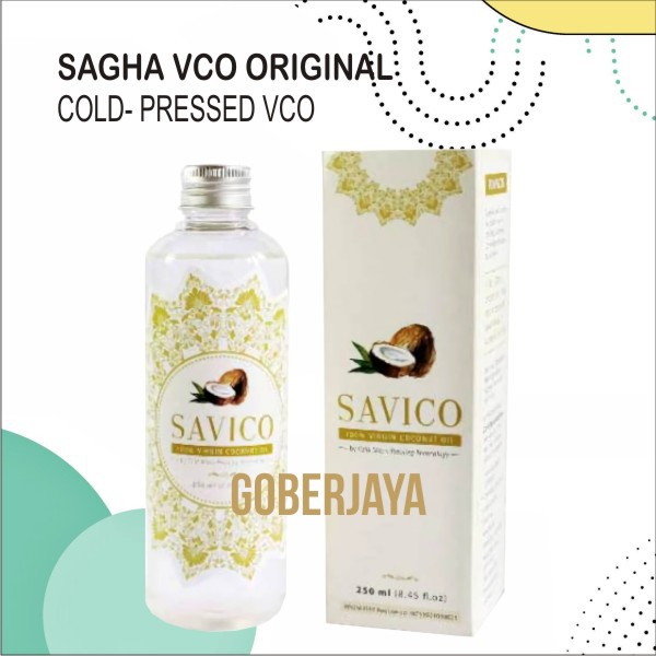 

Minyak SAGHA VCO / SAVICO Virgin Coconut Oil ORIGINAL