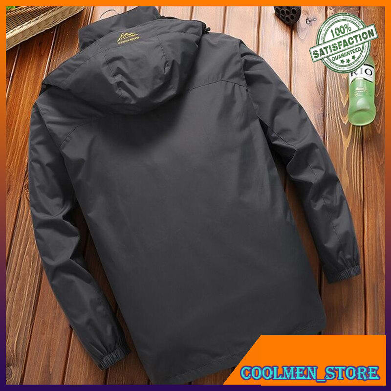 Jaket Parka Pria Original Import Outdoor Jacket Men Casual Waterproof Windbreaker Breathable