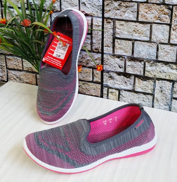 SEPATU SLIP ON WANITA NEW ERA ELLA/ MANGO / ORCHID 37-40