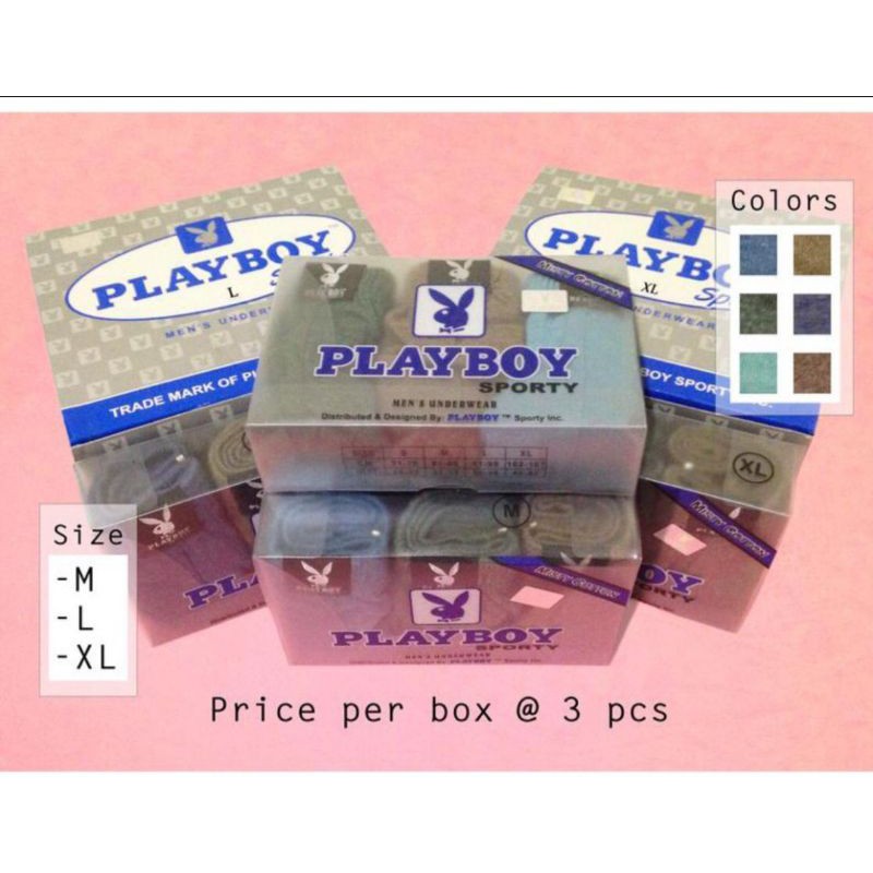 PROMO !!! 3 PCS CELANA DALAM PRIA || CELANA DALAM PLBY || CD PLBY 03-081