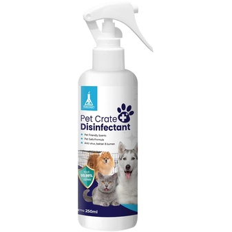 Pet Crate Disinfectant - Pembersih Kandang &amp; Kasur Anjing Kucing RACOON 250ml