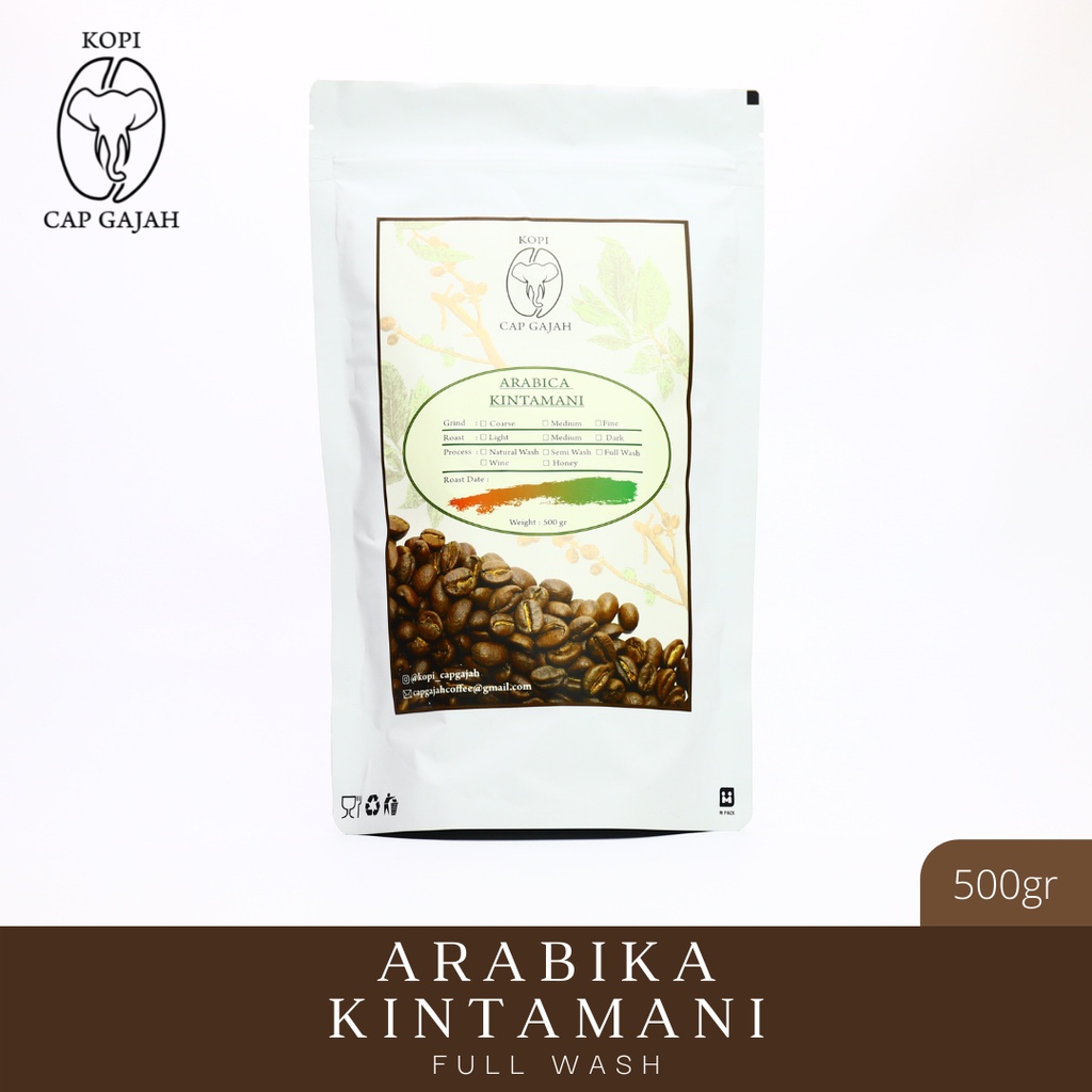 

Biji Bubuk Kopi Arabika Kintamani 500 gr Arabica Coffee