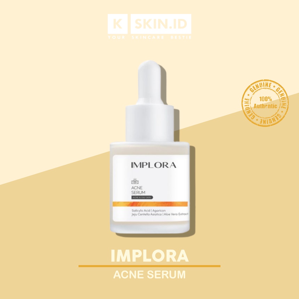 IMPLORA Acne Serum / serum / serum jerawat / acne serum / serum jerawat bpom / serum jerawat halal /