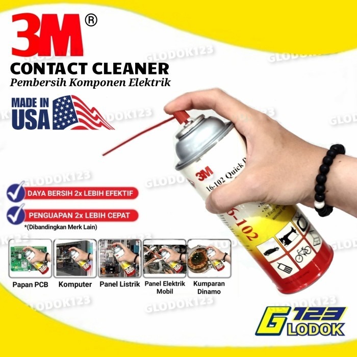 Pembersih Elektrik Elektronik Kontak Contact Cleaner 3M Original USA