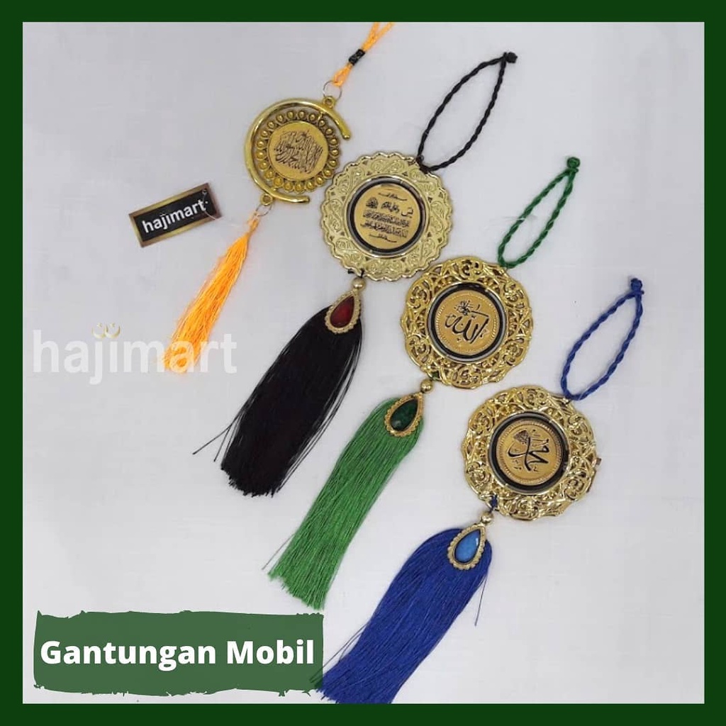 Gantungan Mobil/ Gantungan Kunci/Gantungan Arab / Souvenir / Oleh Oleh Haji dan Umroh