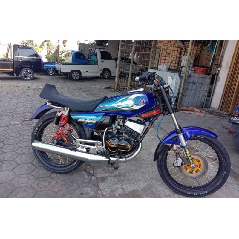 JOK SEMI-CENTANG RX king - JOK YAMAHA RX KING MODIFIKASI -JOK MOTOR RX KING TINGGAL PASANG