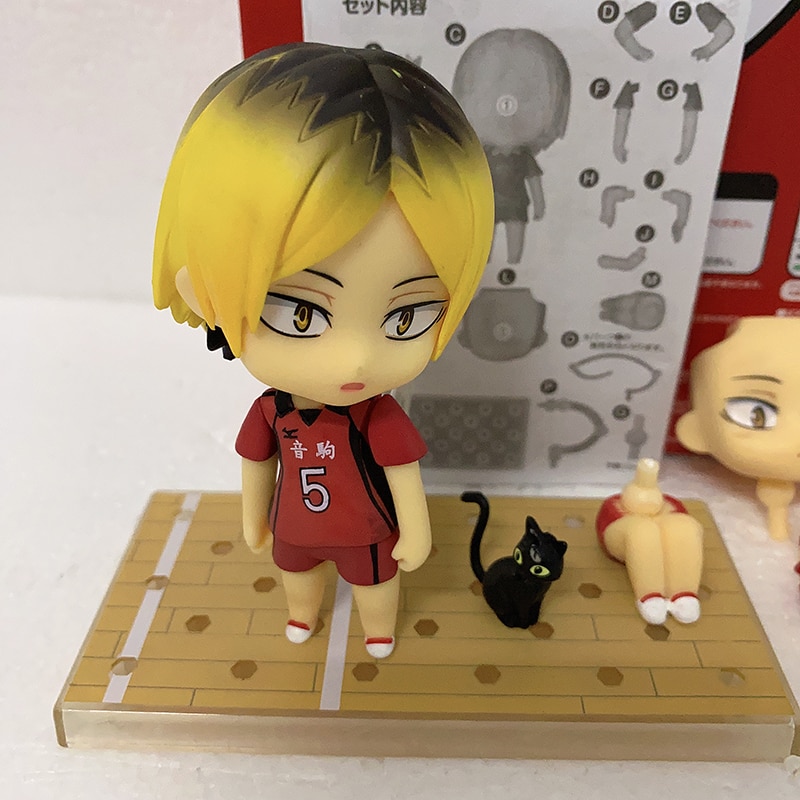 Mainan Boneka Action Figure Nendoroid Haikyuu Anime Hinata Shoyo Kageyama Tobio Oikawa Toru Kozume Kenma