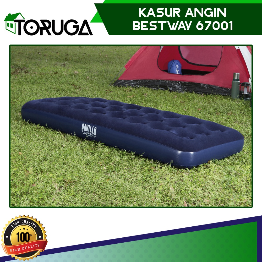 Kasur Angin Twin Size Bestway 67001 188 x 99 cm Matras Karet Air Bed