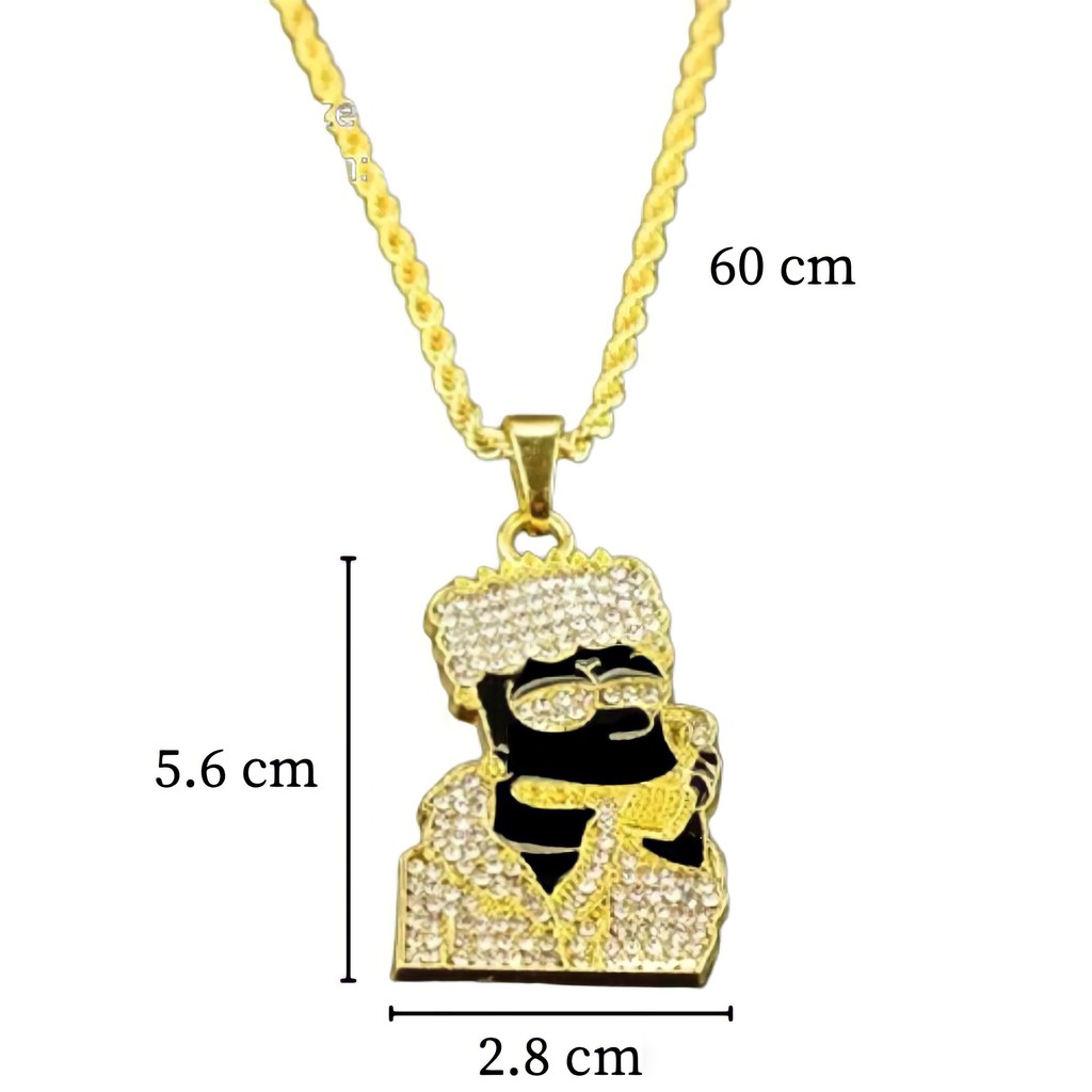 Kalung Simpson / Simpson Necklace Kalung Pria Aksesoris Kalung Wanita