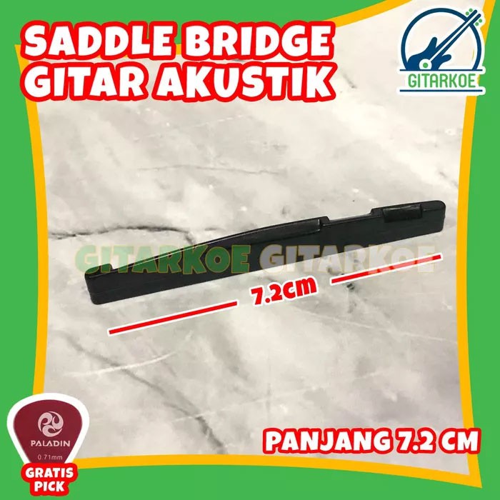 Saddle Bridge Gitar String Akustik Senar Standard