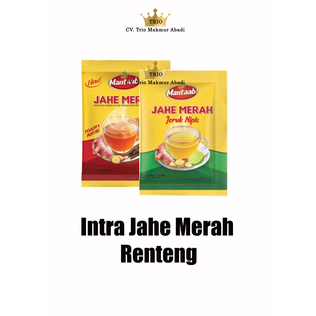 

Intra jahe Merah 10g Renteng