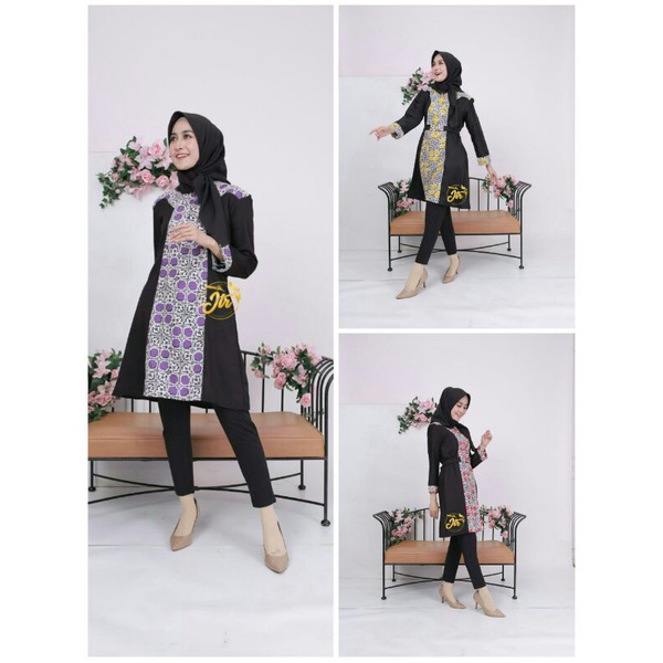 Tunik batik Azura / Atasan wanita
