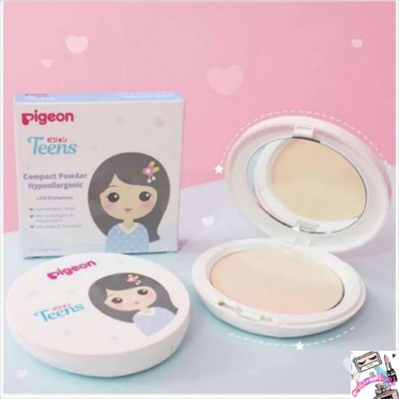 ☃️Cutezz_Ching1☃️Pigeon Teens Compact Powder +UV Protection